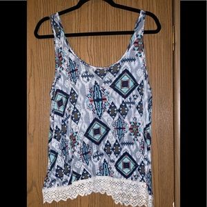 Tribal print Vanity tank